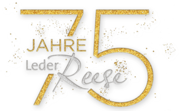 75 Jahre Leder Reese Logo